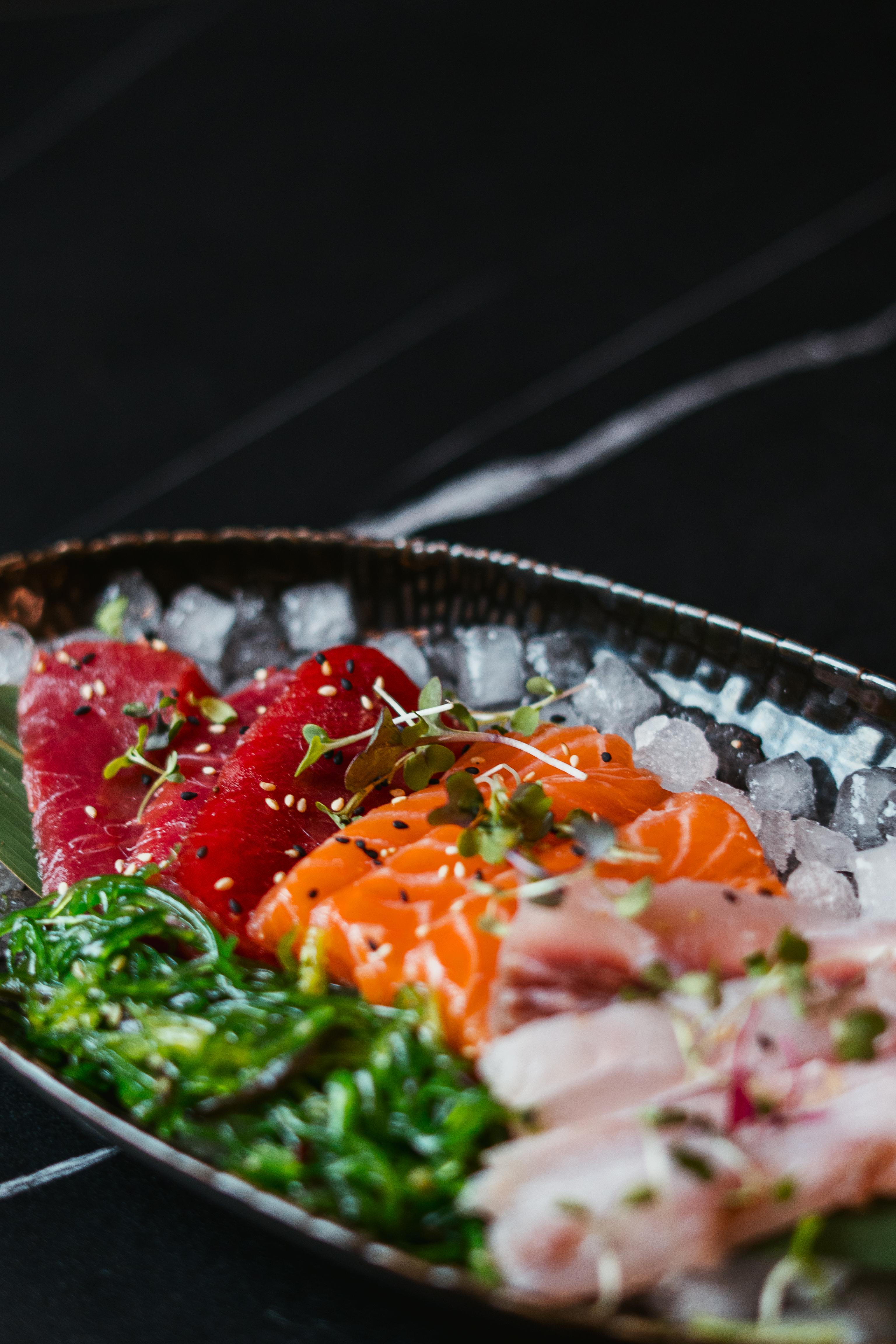 Sashimi y sushi de autor