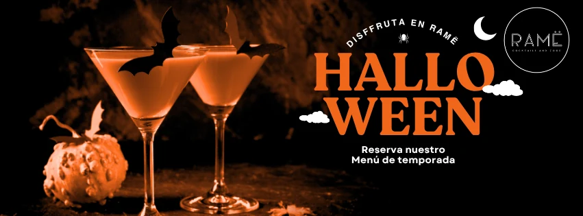 Halloween en RAMË: disfruta y reserva nuestro menú de temporada